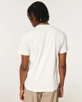 Vault Release Μπλούζα Henley με κοντά μανίκια