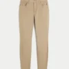 Υψηλόμεσο παντελόνι σε χρώμα χακί Υψηλόμεσο παντελόνι σε χρώμα χακί