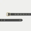 Ζώνη Sunburst Grommet από βίγκαν δέρμα